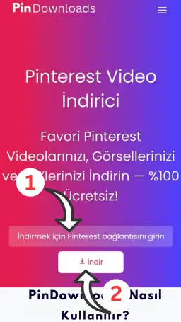 tr Pinterest Video İndirici