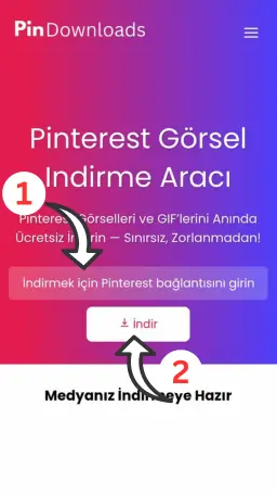 Pinterest Görsel Indirme Aracı Pinterest Görsel Indirme Aracı