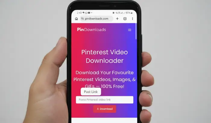 download pinterest videos on android